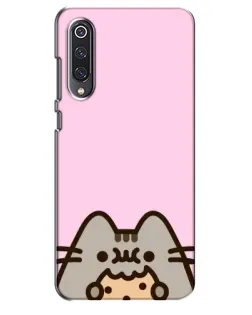 Чехол для Xiaomi Mi 9 SE с картинкой «Pusheen и печенье»