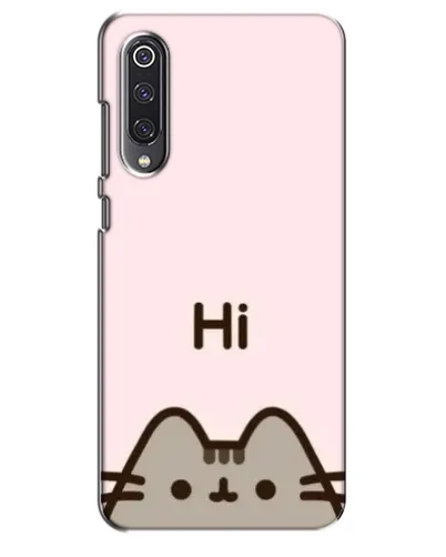 Чехол для Xiaomi Mi 9 SE с картинкой «Пушин говорит Hi» Чехол для Xiaomi Mi 9 SE с картинкой «Пушин говорит Hi»