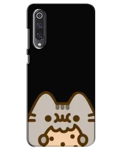 Чехол для Xiaomi Mi 9 SE с картинкой «Пушин на черном»
