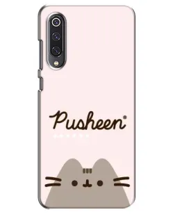 Чехол для Xiaomi Mi 9 SE с картинкой «Pusheen логотип»