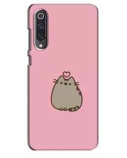 Чехол для Xiaomi Mi 9 SE с картинкой «Pusheen сердце»