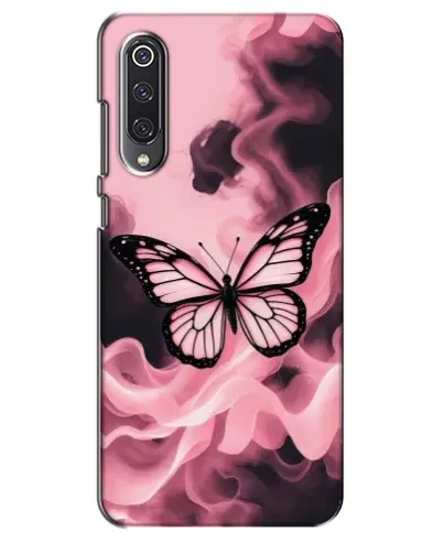 Чехол для Xiaomi Mi 9 SE с картинкой «Бабочка в дыму» Чехол для Xiaomi Mi 9 SE с картинкой «Бабочка в дыму»