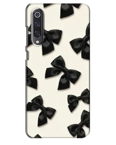 Чехол для Xiaomi Mi 9 SE с картинкой «Черные бантики» Чехол для Xiaomi Mi 9 SE с картинкой «Черные бантики»