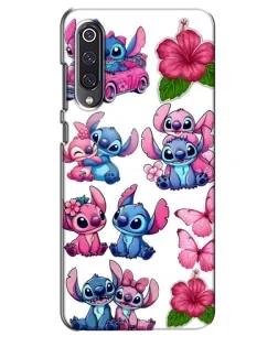 Чехол для Xiaomi Mi 9 SE с картинкой «Стикеры Stitch и Angel» Чехол для Xiaomi Mi 9 SE с картинкой «Стикеры Stitch и Angel»