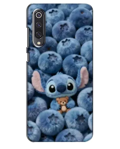 Чехол для Xiaomi Mi 9 SE с картинкой «Стич и голубика»