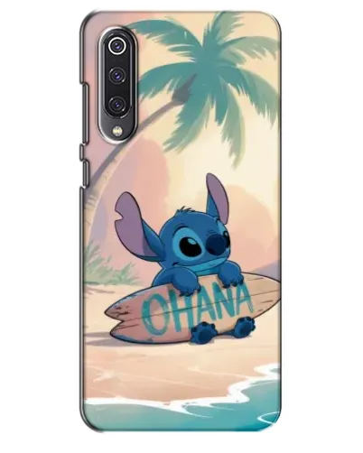 Чехол для Xiaomi Mi 9 SE с картинкой «Стич на серфе»