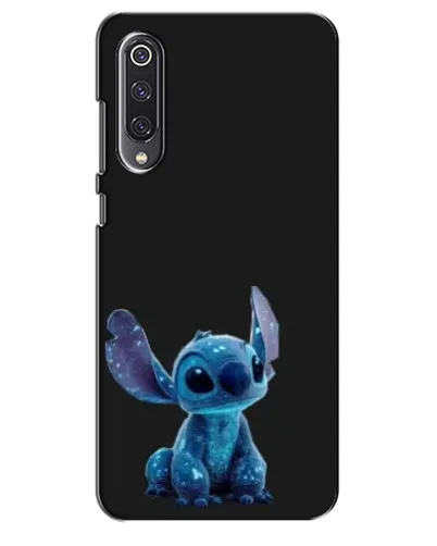 Чехол для Xiaomi Mi 9 SE с картинкой «Стич на черном»