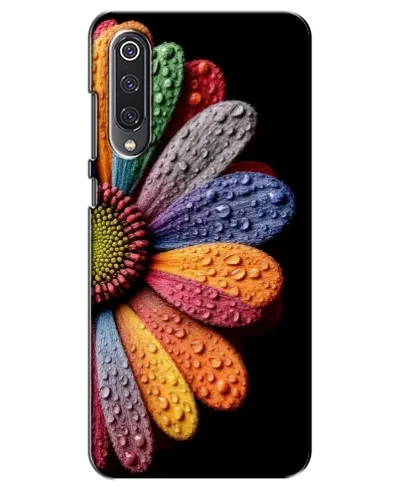 Чехол для Xiaomi Mi 9 SE с картинкой «Радужный цветок»
