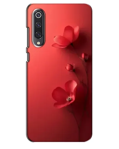 Чехол для Xiaomi Mi 9 SE с картинкой «Маковые соцветия»