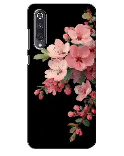 Чехол для Xiaomi Mi 9 SE с картинкой «Розовая ветка сакуры»