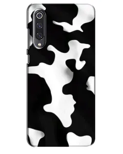 Чехол для Xiaomi Mi 9 SE с картинкой «Черно-белое пятно»