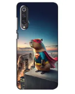 Чехол для Xiaomi Mi 9 SE с картинкой «Капи-мен супергерой»