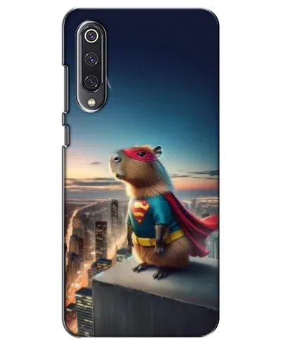 Чехол для Xiaomi Mi 9 SE с картинкой «Капи-мен супергерой» Чехол для Xiaomi Mi 9 SE с картинкой «Капи-мен супергерой»