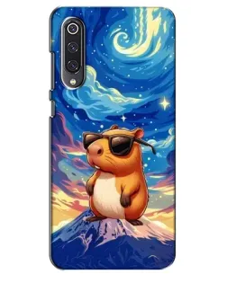 Чехол для Xiaomi Mi 9 SE с картинкой «Капибара Ван Гога»