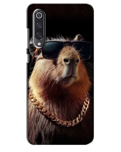 Чехол для Xiaomi Mi 9 SE с картинкой «Капибара золотая цепь» Чехол для Xiaomi Mi 9 SE с картинкой «Капибара золотая цепь»