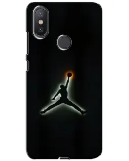 Чохол для Xiaomi Mi A2 Lite з картинкою «Jordan Gradient Logo» Чохол для Xiaomi Mi A2 Lite з картинкою «Jordan Gradient Logo»