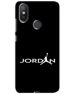 Чохол для Xiaomi Mi A2 Lite з картинкою «Jordan White Logo»