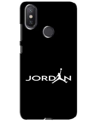 Чохол для Xiaomi Mi A2 Lite з картинкою «Jordan White Logo» Чохол для Xiaomi Mi A2 Lite з картинкою «Jordan White Logo»