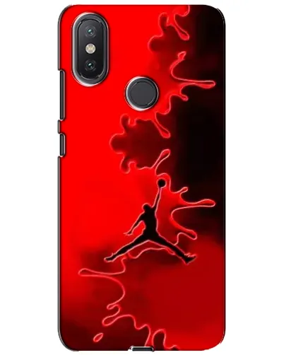 Чохол для Xiaomi Mi A2 Lite з картинкою «Jordan Red Smoke» Чохол для Xiaomi Mi A2 Lite з картинкою «Jordan Red Smoke»