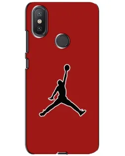 Чохол для Xiaomi Mi A2 Lite з картинкою «Jordan Red Back»