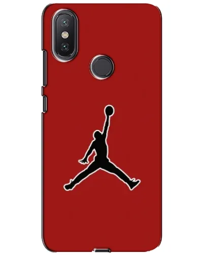 Чохол для Xiaomi Mi A2 Lite з картинкою «Jordan Red Back» Чохол для Xiaomi Mi A2 Lite з картинкою «Jordan Red Back»