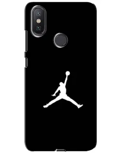 Чохол для Xiaomi Mi A2 Lite з картинкою «Jordan Silhouette»