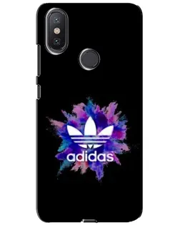 Чохол для Xiaomi Mi A2 Lite з картинкою «Вибух фарб Adidas»