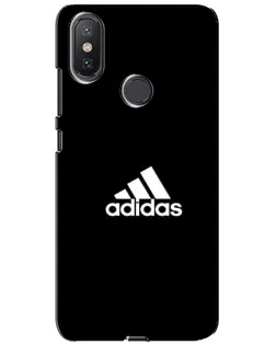 Чохол для Xiaomi Mi A2 Lite з картинкою «Чорна класика Adidas»