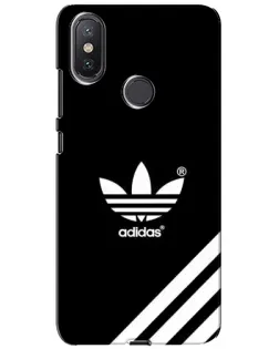 Чохол для Xiaomi Mi A2 Lite з картинкою «Adidas з діагональними смугами»