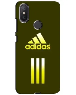 Чохол для Xiaomi Mi A2 Lite з картинкою «Оливковий градієнт Adidas»