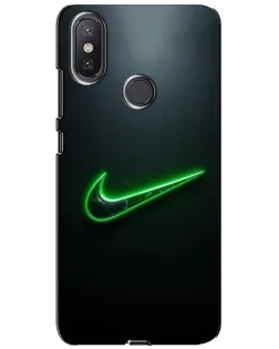 Чохол для Xiaomi Mi A2 Lite з картинкою «Неоновий контур Nike» Чохол для Xiaomi Mi A2 Lite з картинкою «Неоновий контур Nike»