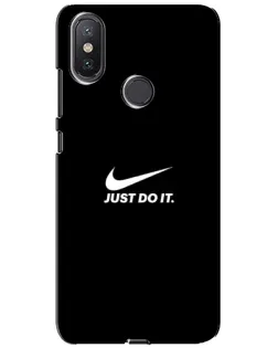 Чохол для Xiaomi Mi A2 Lite з картинкою «Мінімалізм від Nike»