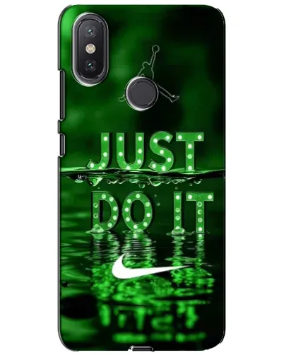 Чохол для Xiaomi Mi A2 Lite з картинкою «Зелений неоновий Nike» Чохол для Xiaomi Mi A2 Lite з картинкою «Зелений неоновий Nike»