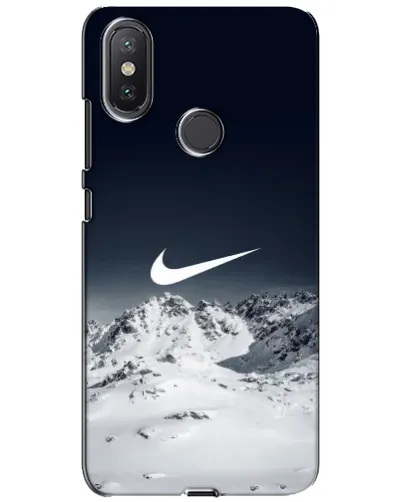 Чохол для Xiaomi Mi A2 Lite з картинкою «Nike — зимові гори» Чохол для Xiaomi Mi A2 Lite з картинкою «Nike — зимові гори»