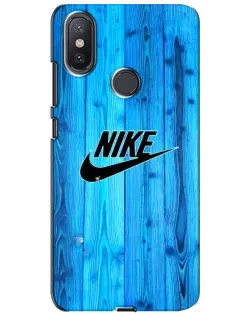 Чохол для Xiaomi Mi A2 Lite з картинкою «Блакитне дерево Nike»