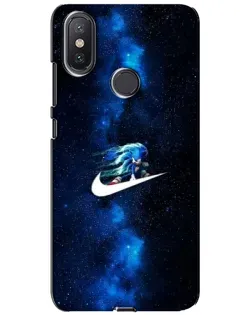 Чохол для Xiaomi Mi A2 Lite з картинкою «Зірковий шлях Nike»