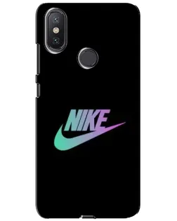 Чохол для Xiaomi Mi A2 Lite з картинкою «Nike — міська ніч»