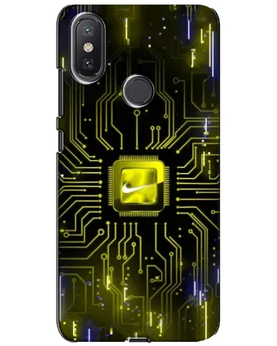 Чохол для Xiaomi Mi A2 Lite з картинкою «Nike — золота іскра» Чохол для Xiaomi Mi A2 Lite з картинкою «Nike — золота іскра»