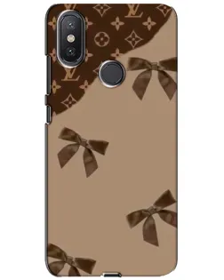 Чохол для Xiaomi Mi A2 Lite з картинкою «LV — кавовий атлас»