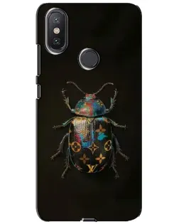Чохол для Xiaomi Mi A2 Lite з картинкою «LV — мармуровий принт»