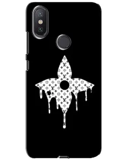 Чохол для Xiaomi Mi A2 Lite з картинкою «Квіткова монограма»