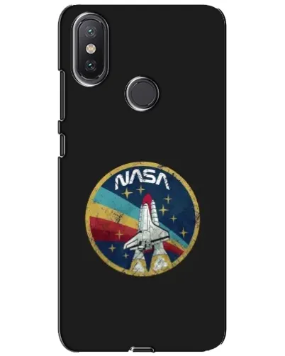 Чохол для Xiaomi Mi A2 Lite з картинкою «NASA — емблема місії» Чохол для Xiaomi Mi A2 Lite з картинкою «NASA — емблема місії»