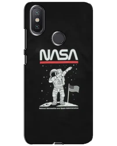 Чохол для Xiaomi Mi A2 Lite з картинкою «NASA — крокуємо по Місяцю» Чохол для Xiaomi Mi A2 Lite з картинкою «NASA — крокуємо по Місяцю»