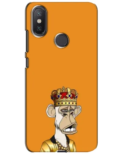 Чохол для Xiaomi Mi A2 Lite з картинкою «Золота мавпа Bored Ape» Чохол для Xiaomi Mi A2 Lite з картинкою «Золота мавпа Bored Ape»