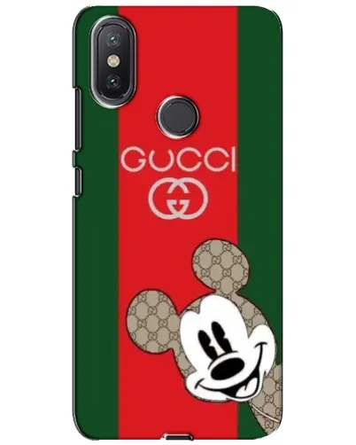 Чохол для Xiaomi Mi A2 Lite з картинкою «Gucci — смуги та Міккі» Чохол для Xiaomi Mi A2 Lite з картинкою «Gucci — смуги та Міккі»