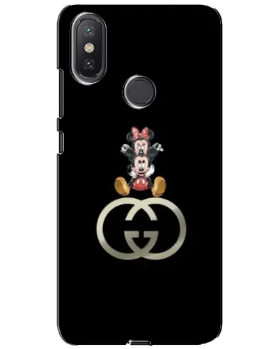 Чохол для Xiaomi Mi A2 Lite з картинкою «Мінні Маус на лого» Чохол для Xiaomi Mi A2 Lite з картинкою «Мінні Маус на лого»