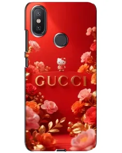 Чохол для Xiaomi Mi A2 Lite з картинкою «Gucci — золотий сад»