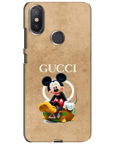 Чохол для Xiaomi Mi A2 Lite з картинкою «Міккі Маус Gucci — крафт» Чохол для Xiaomi Mi A2 Lite з картинкою «Міккі Маус Gucci — крафт»
