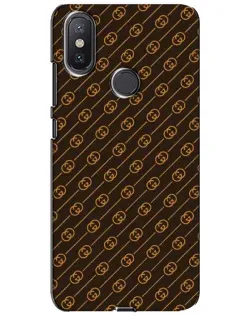 Чохол для Xiaomi Mi A2 Lite з картинкою «Gucci — золоті діагоналі»