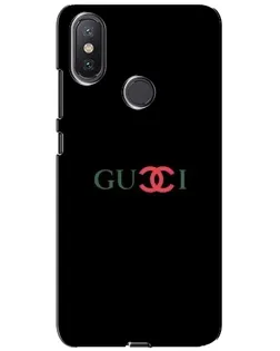 Чохол для Xiaomi Mi A2 Lite з картинкою «Gucci — червоний градієнт»